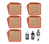 Mikatesi Paquete de 5 filtros de aire FS240 FS260 para recortadora de cuerdas STIHL FS240 FS240R FS240CE FS260 FS260CE FS360CE FS460CEM FR460TCEM Reemplazo 4147 141 0300
