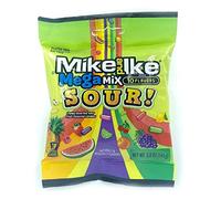 Mike and Ike Mega Mix Sour Bag, caramelos ácidos de frutas de 141g
