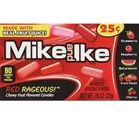Mike and Ike Red Rageous (1 Box of 24 - .78oz Individual Packs)