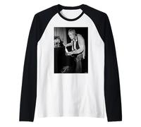 Mike D'Abo Manfred Mann Smith & D'Abo Era por Dick Barnatt Camiseta Manga Raglan