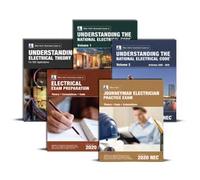 Mike Holt's Journeyman Electrical Exam Preparation Book Package, 2020 NEC