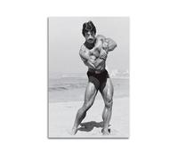 Mike Mentzer Bodybuilding Black And White Canvas Poster Canvas Poster Decoracion Pinturas Arte Dormitorio Salón Oficina Pintura Moderna Decoración del Hogar Arte de Pared Impresión 20 x 30 inc