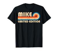 MIKE Surname Retro Vintage 80s 90s Birthday Reunion Camiseta