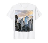 Mike Trow London City Inglaterra Color Foto Amante Arte Ligero Camiseta