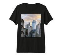 Mike Trow London City Inglaterra - Luz de Arte para Amantes de Las Fotos Camiseta Premium