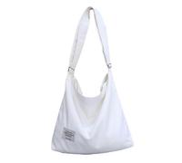 Mike Women's Retro Large Size Canvas Shoulder Bag Hobo Crossbody Handbag Casual Tote