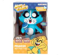 ColorBaby Mikecrack, Peluche Interactivo, Gatita Akela, con música, Grabación y reproducción de Voz, Juguete Personaje Youtube, 29 cm, Canta La Mejor canción, Repite lo Que Dices (85424)