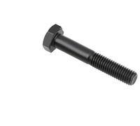 MIKFESPO 1 Unidad M14, Tornillos de Cabeza Hexagonal Exterior Negros de Media Rosca, Tornillos de Cabeza Hexagonal Externa, Pernos de Acero de aleación de Grado 12,9 de Alta Resistencia(M14x130-HT)