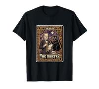 Mikhail Bulgakov The Master Tarot Card Novelista Gato Negro Camiseta