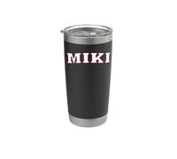 Miki Japan Nihon Japón Miki Miki Vaso térmico de acero inoxidable de doble pared