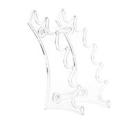 MIKI-Z Soporte para bolígrafo, Pincel de Maquillaje, Sombra de Ojos, lápiz, bolígrafo, Soporte de exhibición, 6 Habitaciones, Soporte para Organizador de Rack