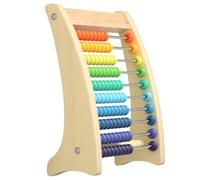 Mikikit 1 juego de Madera para Juguete Educativo de Aritmética Contador Infantil para Desarrollo Cognitivo y Coordinación Mano