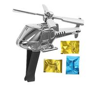 Mikikit 1 juego Difusor de Aromas para Coche Helicóptero Ambientador de para Hogar y Oficina con Variedades de