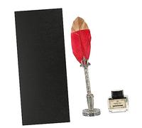 Mikikit 1 juego Pluma de Real Vintage con Set de Caligrafía Pluma de Fuente para Escritura y Práctica