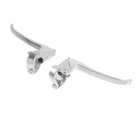 Mikikit 1 Par de Manillas de Freno Metálicas para Silla de Ruedas Accesorio Antideslizante Repuesto Resistente y Ligero Compatible Mayoría de Sillas de Ruedas para Uso Doméstico y