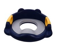Mikikit 1 pieza Asiento de Inodoro para Cojín PU Seguro y Antideslizante para Entrenamiento de Potty Compatible Mayoría de Inodoros Instalación y el Baño