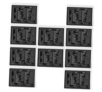 Mikikit 10 Pegatinas para Atajos de Teclado Esencial para Laptops y Teclado, Fáciles de Aplicar Sin Residuos, Hechas de Papel Guía Detallada