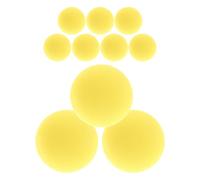 Mikikit 10 Piezas Bolas de Golf de Práctica EVA Suaves y Reutilizables para Interior y Exterior Pelotas de Entrenamiento Seguras y Duraderas para Jardín
