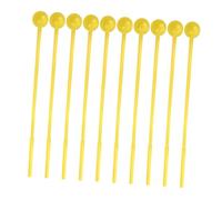 Mikikit 10 Piezas Bolsas Palos de Tambor para de Percusión Juguetes Educativos Diseño Ergonómico para Aprendizaje y Desarrollo Infantil Color Aleatorio