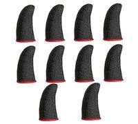 Mikikit 10 Piezas De Manga De Sudor Antisudor Delgados Contras Táctiles Flexibles Juego De Pantalla Mangas Antisensibles Completas Para Accesorios De Utilería Y Sacos De Pulgar