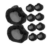 Mikikit 10 piezas Moño para Danza de Accesorios para Cabello de Ballet Malla Invisible y Transpirable para Mujeres y Niñas para Rutinas de Danza y Presentaciones