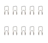 Mikikit 10 Resortes Para Llave Watergate De Trompeta, Accesorios De Drenaje Negros, Hierro Resistente, Tamaño Pequeño, Juego Portátil Para Reemplazo y Mantenimiento Fácil