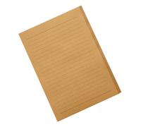 Mikikit 100 hojas Papel Kraft Retro Rayado Oscuro para Cartas y Notas Papel de Escritura Vintage para Cartas de Agradecimiento Poemas y Mensajes Personales