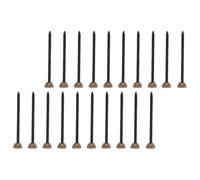 Mikikit 100 Piezas Clavos para Colgar Marcos de Fotos, Perchas para Marcos, Cobre E Hierro, Dorado, Dejan un Pequeño Orificio, para Fotos y Adornos, Restaurante y Aula, Caja