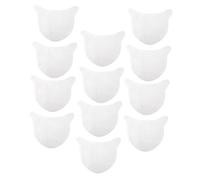 Mikikit 100 piezas Papel Mascarilla Cuello Desechable Ultrafino Suave Alta Absorción Cuidado Spa