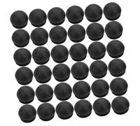 Mikikit 100 Piezas Tapones de Plástico Redondos para Tubos Metálicos Tapas Semiesfera para Protección Precisa de Patas de Muebles y Sistemas Industriales Antifugas