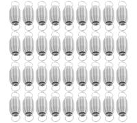 Mikikit 100 Resortes de Compresión para Máquina de Mahjong, Resorte de Extensión de Acero Espiral de 26 Mm, Piezas de Reparación para Mesa Automática de Mahjong, Compatibles Sistema