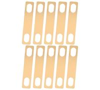 Mikikit 10piezas Almohadillas de Reparación de Guitarra Placa de Refuerzo de Mástil para Ajuste del Ángulo del Mástil de Guitarra Eléctrica o Acústica