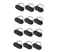 Mikikit 12 Piezas Antifaz para Dormir Ojos Antifaz Sombreado Elástico Hogar Nocturno Portátil