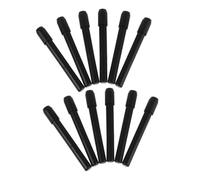 Mikikit 12 Piezas Eyebrow Pencil Extension Holder With Anti-slip Design Soft Brow Brush Included Precise Shaping Tool For Beginners And Professionals Portable Travel Makeup Accessory