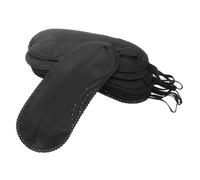 Mikikit 12 piezas Mesa Accesorio Antifaz Ajustable para Fiesta y Viaje Máscara Suave para Ojos Cubierta Opaca sin Transmisión de Luz Cómodo y Seguro para Adultos