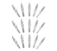 Mikikit 15 Piezas Puntas Oblicuas para Pluma Caligrafía Reemplazo Metálico Fino para Escribir Dibujar y Entintar con Plumillas Estilográficas