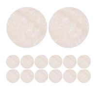 Mikikit 18 piezas Paquete Esponjas Lufa Naturales Redondas Exfoliantes Suaves para Limpieza Facial y Corporal Esponja Masaje Vegetal para Ducha y Spa