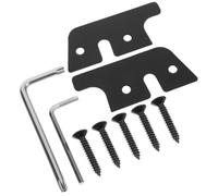 Mikikit 1juego Kit de Reparación para Parasol de Coche Clips de Montaje Resistentes para Visera Solar Soporte y Gancho de Fijación para Interior de Vehículo Fácil Instalación y Protección