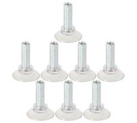 Mikikit 2 Juegos Base con Tornillos y Ventosas para Picadora Carne Accesorios Repuesto para Máquina Cortadora Fiambre Compatible con Máquina Picadora Profesional Instalación Rápida sin