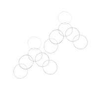 Mikikit 2 Juegos Cuerdas Guitarra Clásica Nylon Transparente Agudos Cuerda Bajo Plateado Aleación Cobre para Flamenco y Estilos Españoles