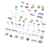 Mikikit 2 Juegos Señales de Tráfico Educativas para Juguetes de Señalización Vial con Colores Realistas para Aprender y Seguridad Vial Jugando Casa o Fiestas Infantiles