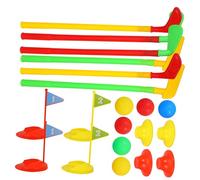 Mikikit 2 Juegos Sets de Juguete de Golf Infantil Incluye Palos y para Actividades Interior y Exterior Desarrollo Físico y Mental Color Aleatorio Color Aleatorio Color Aleatorio