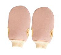 Mikikit 2 Piezas Guante de Baño Exfoliante de Masaje Corporal para Exfoliación Ducha para Cuidado Piel