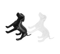 Mikikit 2 Piezas Maniquí de Perro Inflable de PVC para Ropa de Mascotas de Transparente Negro Exhibidor para Tiendas de Mascotas de Ropa de Perro Durable y de Limpiar