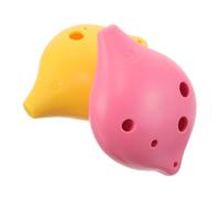 Mikikit 2 Piezas Ocarina Resina C Instrumento Musical para Portátil y Afinado para Aprendizaje Musical