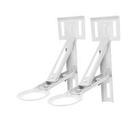 Mikikit 2 piezas Soporte de Lavabo Inoxidable Fijación Segura para Lavabo Bajo Encimera de Instalación Rápida y Duradera para Cocina y Baño