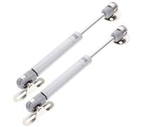 Mikikit 2 piezas Soporte de Tapa de Gas Hidráulico Bisagras para Muebles y Gabinetes Resistencia y Estabilidad Puertas Abatibles Instalación y Durabilidad