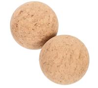 Mikikit 2 piezas Tapones de Corcho Forma de Bola para Botellas de Vino Accesorios de Vino Reutilizables Eficaces y Protección Contra Polvo y Gotas Diámetro