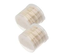 Mikikit 20 Esponjas Faciales de Lufa Naturales para Limpieza Profunda y Exfoliación Delicada, Redondas de Color Claro, Ideales para Limpieza Diaria y Desmaquillado