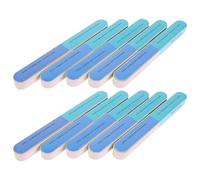 Mikikit 20 Piezas Bloques Pulidores Uñas Multifuncionales Caras Mini Compacto para Brillo Profesional Cuidado Casa y Viaje